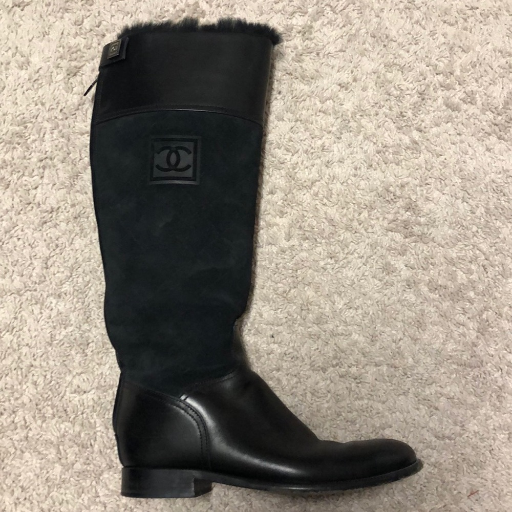 Chanel Right Boot